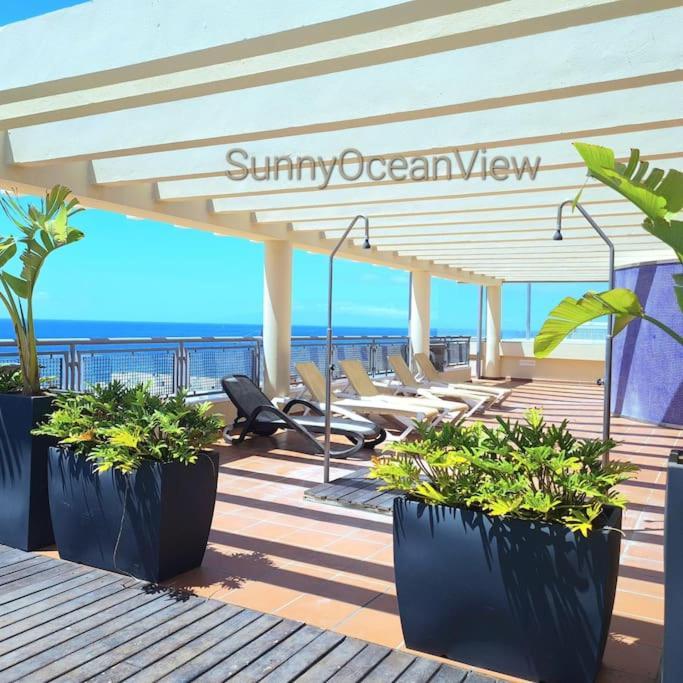 Sunny Ocean View Apartment Palm-mar Exterior foto
